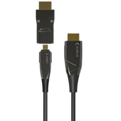 Cavo HDMI A/A Micro HDMI AOC in Fibra Ottica 4K 10m