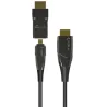 Cavo HDMI A/A Micro HDMI AOC in Fibra Ottica 4K 20m