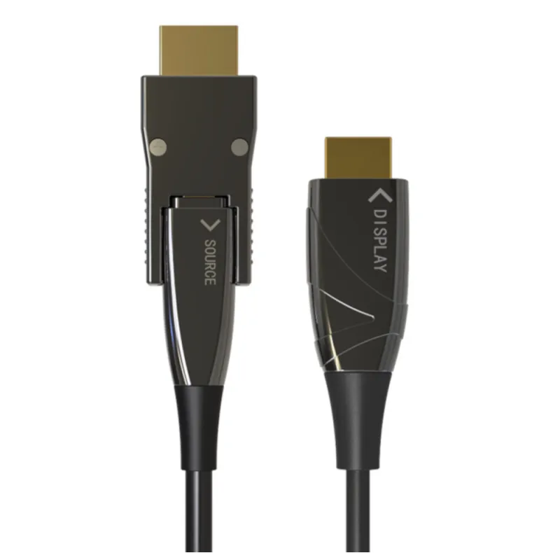 Cavo HDMI A/A Micro HDMI AOC in Fibra Ottica 4K 50m
