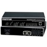 Patton SmartNode 4 FXO VoIP GW-Router; 2x10/100baseT, H.323 and SIP, External UI Power.