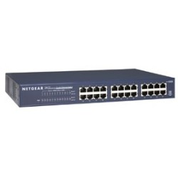 Netgear ProSafe Switch 24 porte 1000Base-T - rack mountable con staffe e viti incluse - Contratto di
