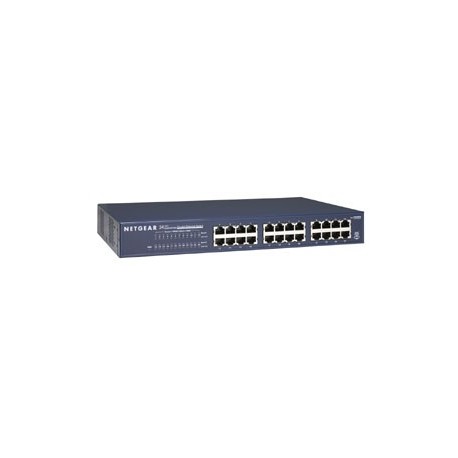Netgear ProSafe Switch 24 porte 1000Base-T - rack mountable con staffe e viti incluse - Contratto di