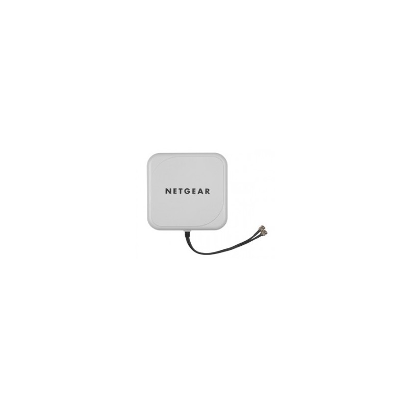 Netgear Antenna 10 dBi da outdoor a 2 terminali per dispositivi wireless-N a 2.4GHz -  staffe e viti