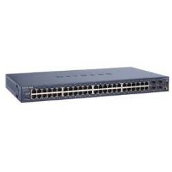 Netgear ProSafe Switch Full Managed Layer 2 a 48 porte 10/100/1000 - 1 porta console RS232 - 4 slot 
