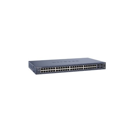Netgear ProSafe Switch Full Managed Layer 2 a 48 porte 10/100/1000 - 1 porta console RS232 - 4 slot 