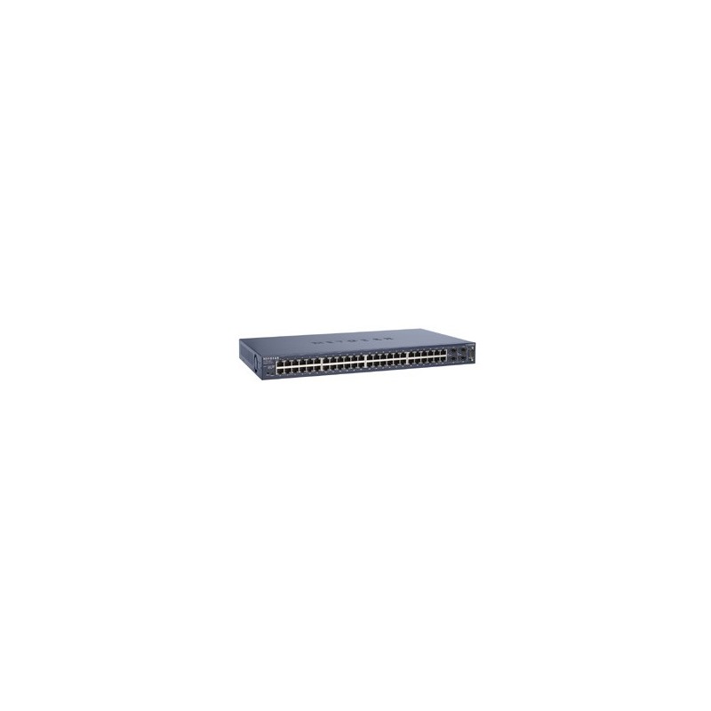 Netgear ProSafe Switch Full Managed Layer 2 a 48 porte 10/100/1000 - 1 porta console RS232 - 4 slot 