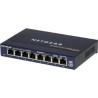 Netgear ProSafe Switch 8 porte 1000Base-T - alimentatore esterno - Metal case - Contratto di support
