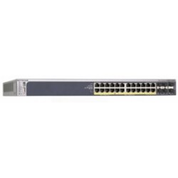 Netgear ProSafe Full Managed Layer2+ Switch Gigabit Stackable, 24 porte 10/100/1000Mbps PoE (802.3af