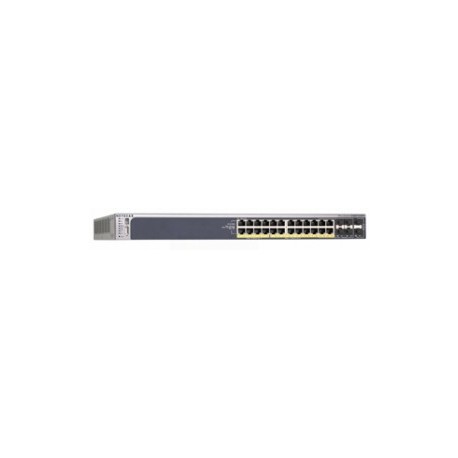 Netgear ProSafe Full Managed Layer2+ Switch Gigabit Stackable, 24 porte 10/100/1000Mbps PoE (802.3af