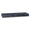 Netgear ProSafe Switch 16 porte 1000Base-T - alimentatore esterno - Contratto di supporto disponibil