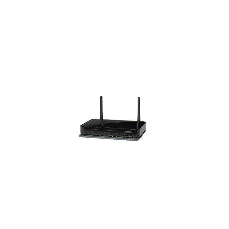 Netgear Router con modem ADSL2/2+ , porta USB per modem 3G/4G(GPRS/UMTS) e access point Wireless-N 3