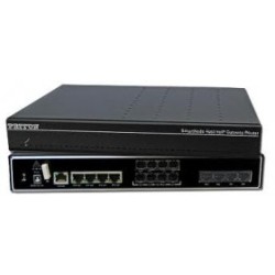 Patton SmartNode Gateway-Router, 8BRI, 16VoIPcalls; 4 LAN/WAN Ethernet Ports ;External 100-240 power