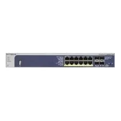 Netgear ProSafe Switch Full Managed Layer 2+ a 12 porte 10/100/1000 PoE+ - Le prime 2 porte sono PoE