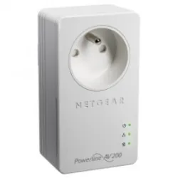 Netgear Powerline AV+ 200Mbit Ethernet Bridge formato NANO con presa elettrica passante ed 1 porta R