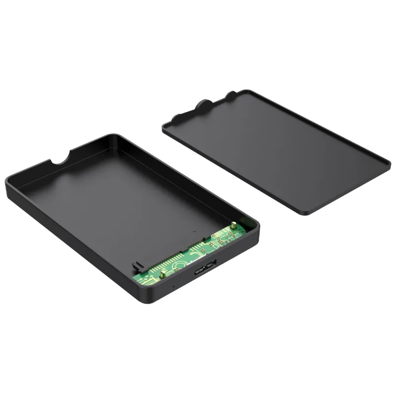 Box Esterno USB3.0 per HDD/SSD SATA 2,5'' Nero