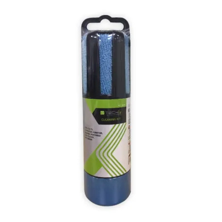 Spray di Pulizia per Monitor LCD con Panno in Microfibra Azzurro