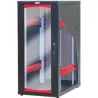 Armadio Server Rack 19'' 600x1000 20 Unita' Nero Grigliato serie IdealNET