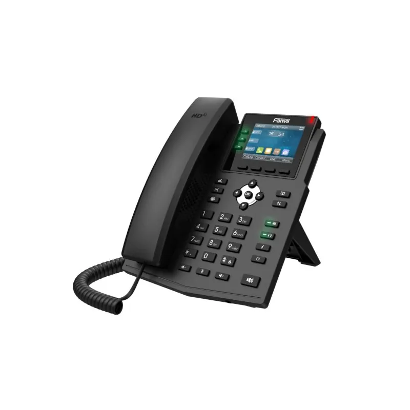 Fanvil X3U telefono VoIP SIP, Gigabit LAN, PoE 6 linee