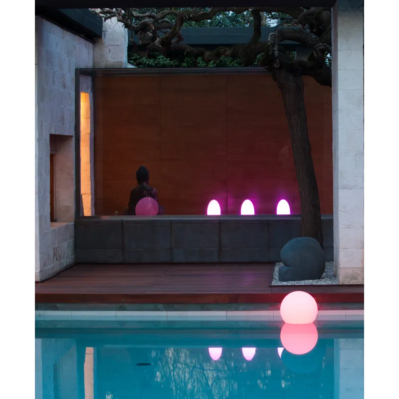 Lampada LED Multicolore di forma Ovale 