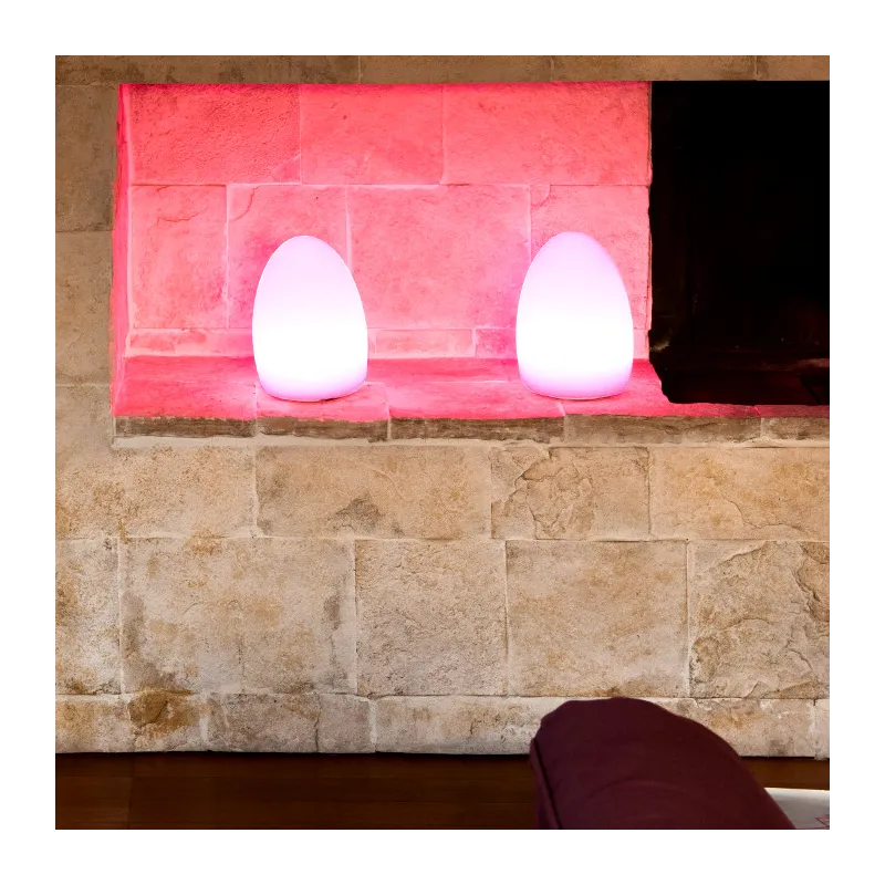 Lampada LED Multicolore di forma Ovale 
