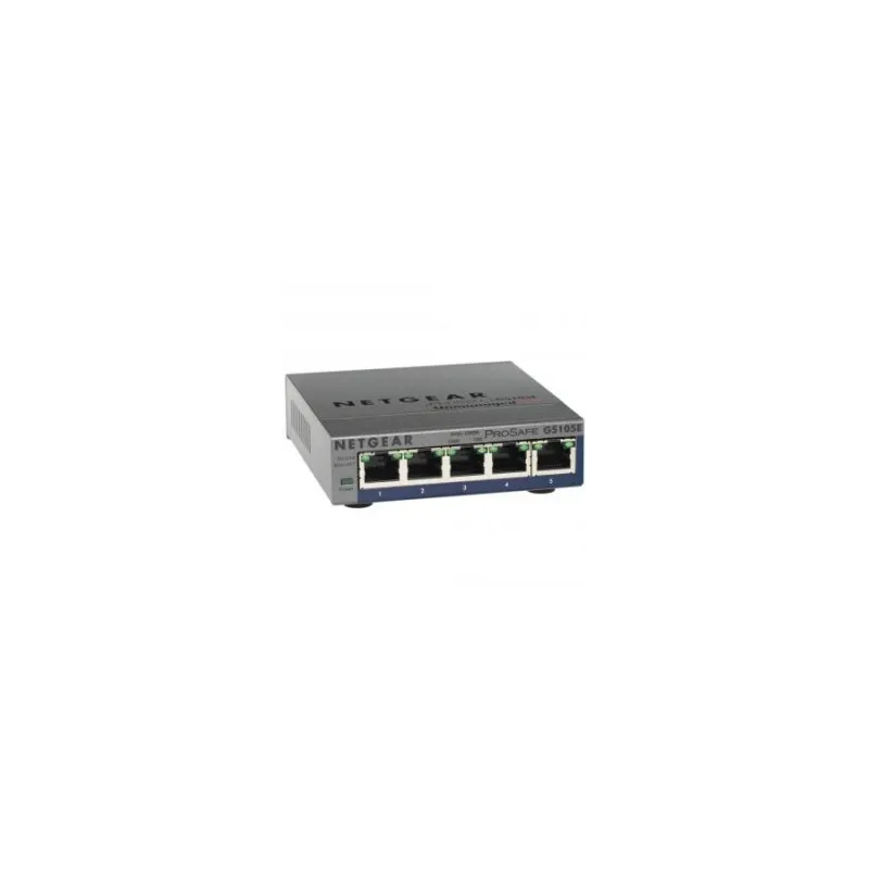 Netgear ProSafe Switch Plus Giga a 5 porte 10/100/1000Mbps -  Management semplificato tramite utilit