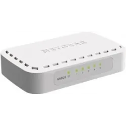 Netgear Switch 5 porte 1000Base-T RJ45 schermate, led integrati sulle porte - alimentatore esterno -