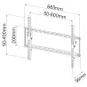 Staffa a Muro Fissa TV LED LCD 40-65''