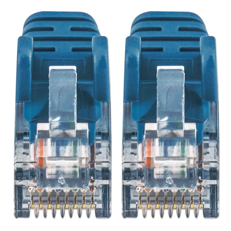 Cavo patch di rete Cat6 UTP Slim  1 m Blu