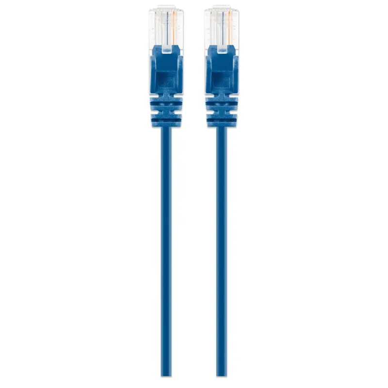 Cavo patch di rete Cat6 UTP Slim  1 m Blu