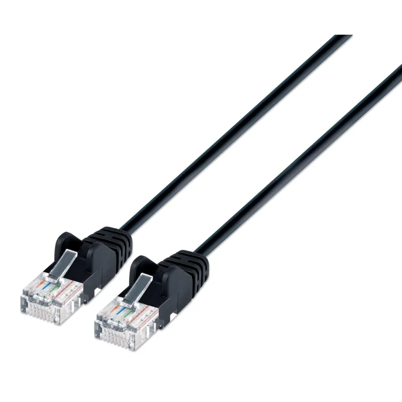 Cavo patch di rete Cat6 UTP Slim  5 m Nero