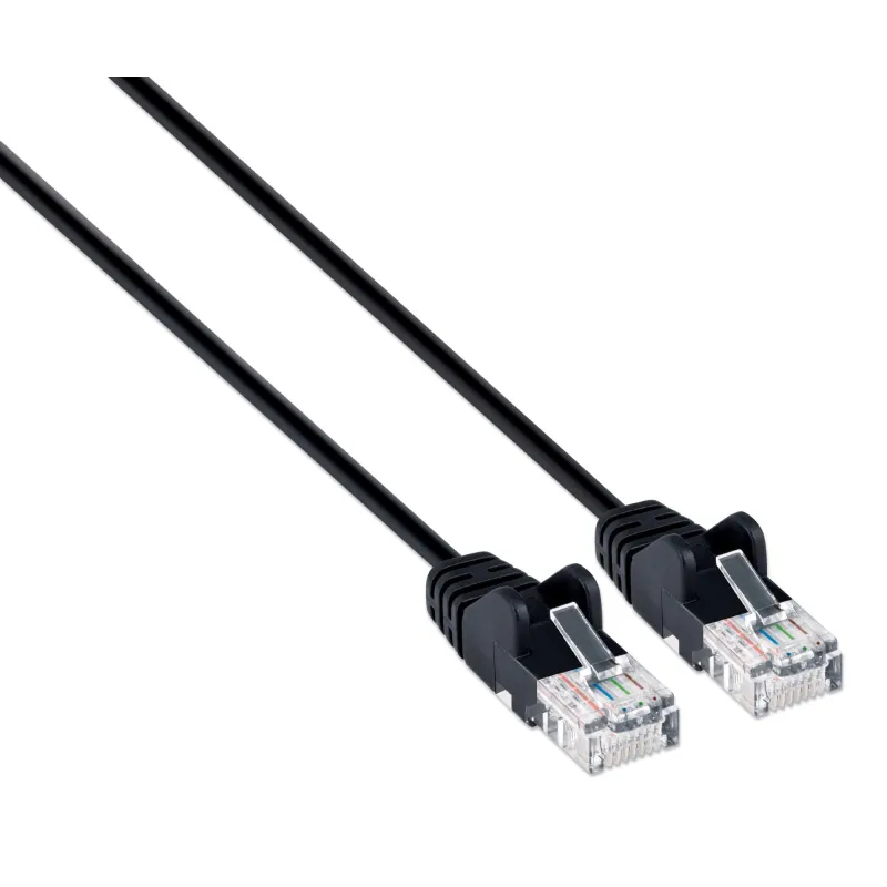 Cavo patch di rete Cat6 UTP Slim  5 m Nero