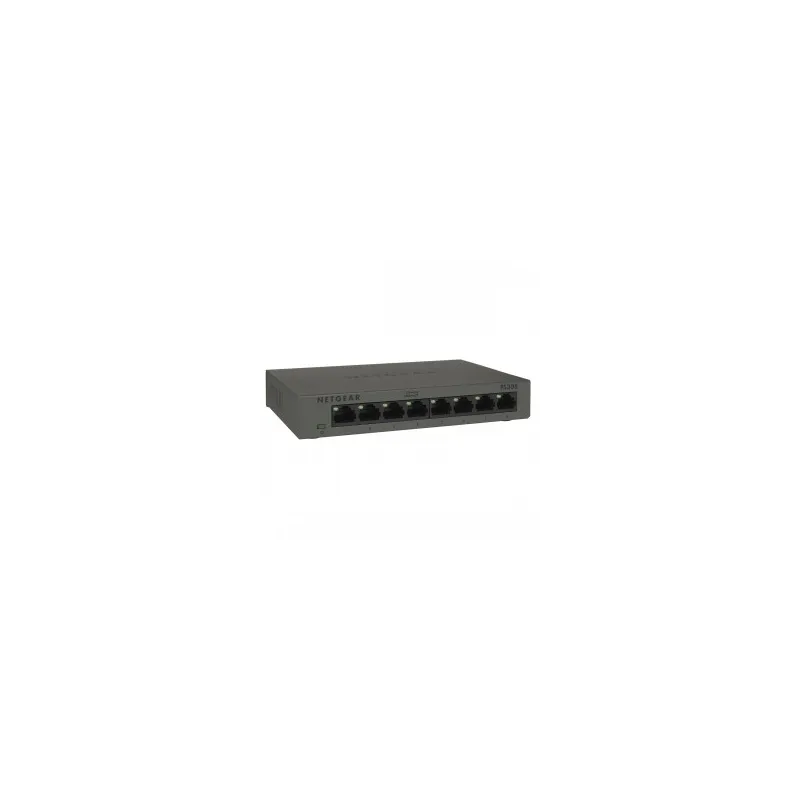 Netgear Netgear Fast Ethernet Switch a 8 porte 10/100 Mbps non schermate autosensing e MDI-MDX. Idea