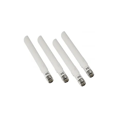 Netgear Bundle di antenne omnidirezionali che contiene 2 x 2.4 GHz (5 dBi gain) e 2 x 5 GHz (7 dBi g