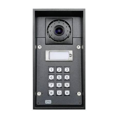 2N Helios IP Force - 1 tasto & HD camera & keypad & 10W speaker