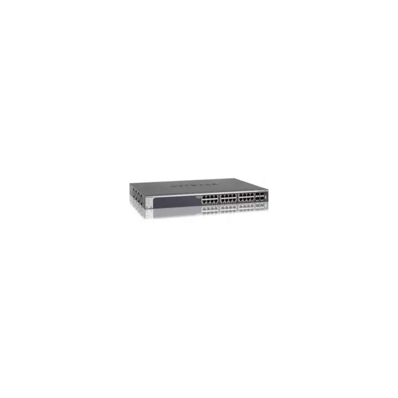 Netgear ProSafe Smart Switch a 28 porte 10Gigabit di cui 24 RJ45 a 100/1000/10000Mbps  e 4 porte slo