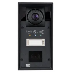2N Helios IP Force - 1 tasto, HD camera, pictograms, 10W speaker (card reader ready)