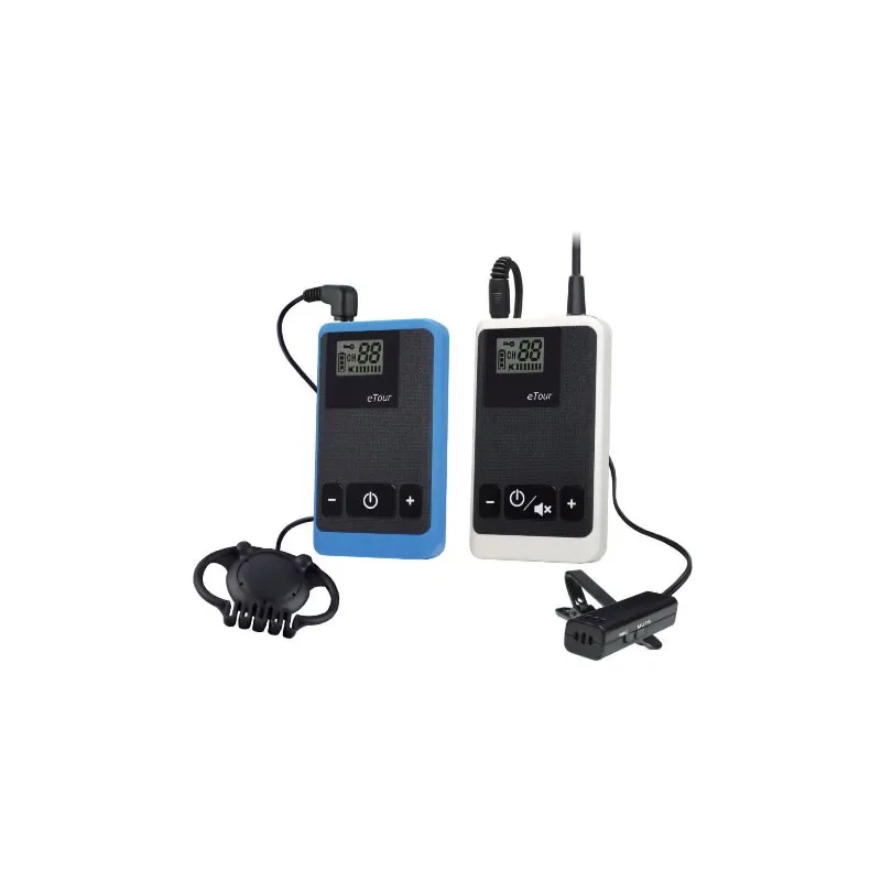 Sistema wireless radio per visite guidate Kit 10