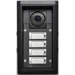 2N videocitofono HELIOS IP Force 4 tasti e telecamera