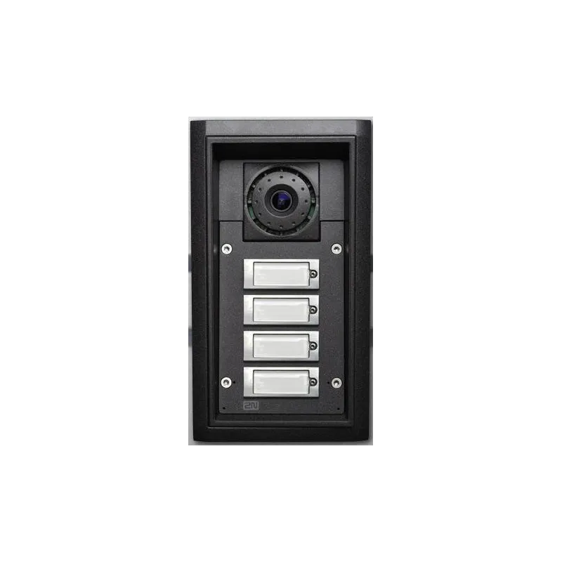2N videocitofono HELIOS IP Force 4 tasti e telecamera