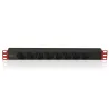 Multipresa 8 Posti da Rack 19'' Connettore C14 1 U