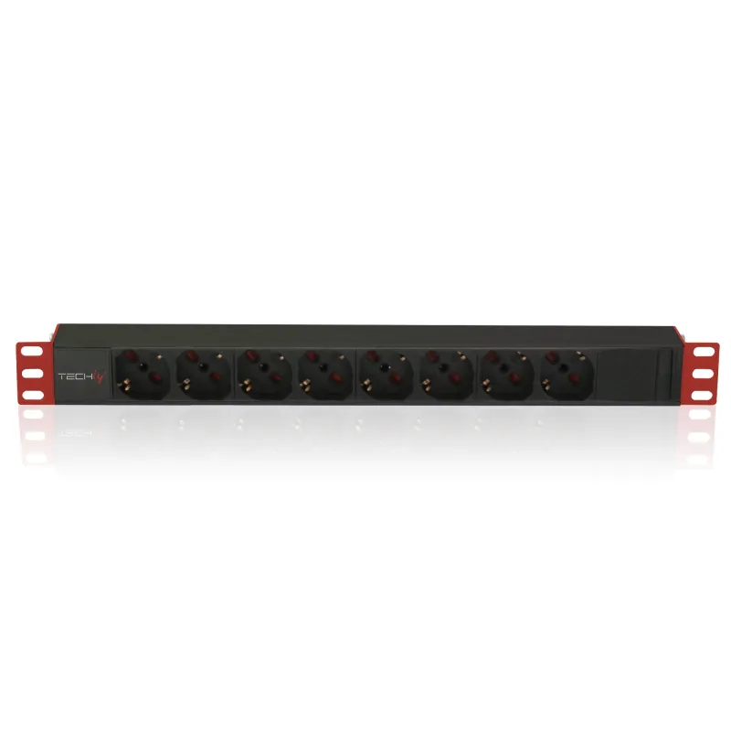 Multipresa 8 Posti da Rack 19'' Connettore C14 1 U