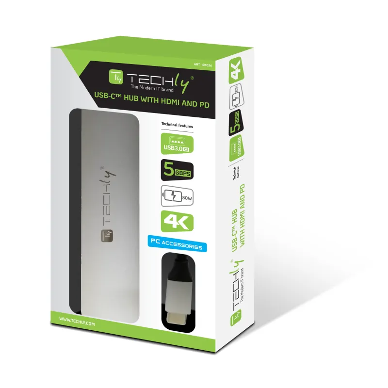 Hub USB-C™ con HDMI 4K e PD