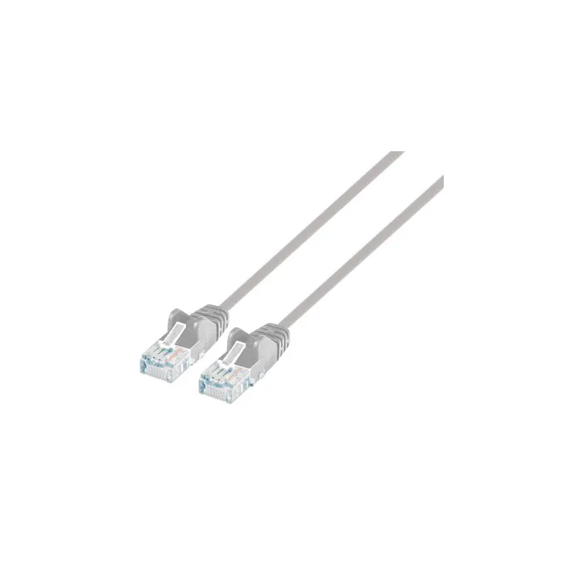 Cavo patch di rete Cat6 UTP Slim  3 m grigio