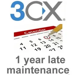 3cx Pro 4SC 1 year late maintenance
