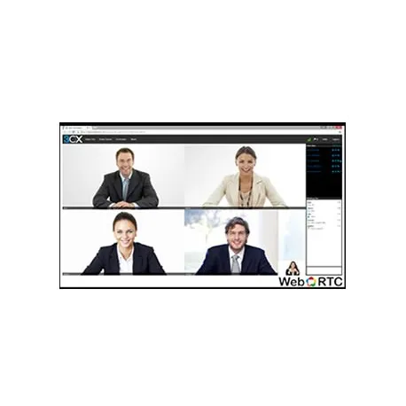 3cx Webmeeting conferenza via web WebRTC