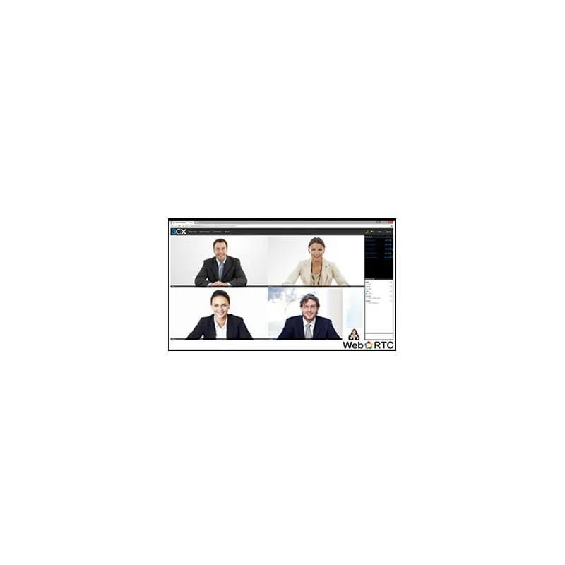 3cx Webmeeting conferenza via web WebRTC