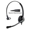 Cuffia con microfono Ultra Noise Cancelling Ezlight Top mono