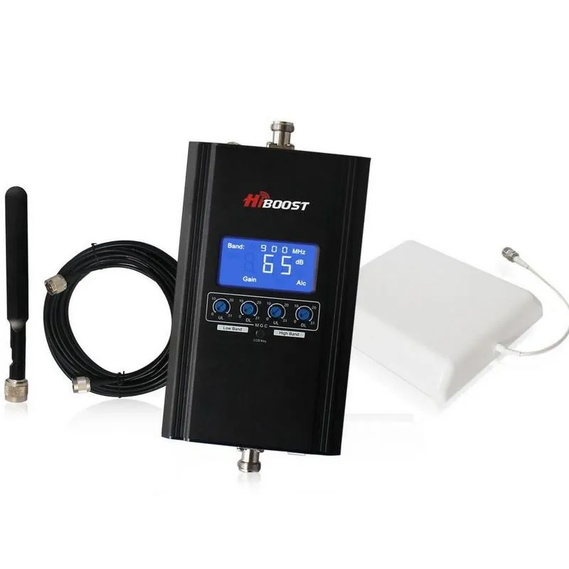 Huaptec Hi-13EW ripetitore di segnale GSM UMTS (900 2100 MHz) 500 mq