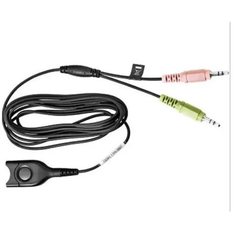 Sennheiser cavo doppio jack per scheda audio PC