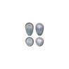 Ear gel di ricambio per Jabra UC Voice 250 10 pezzi